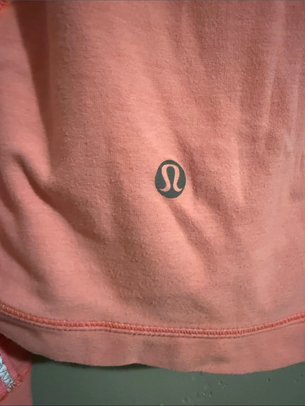 lululemon athletica Peach Lightweight Zip-Front Long Sleeve Pullover